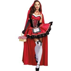 🆕Women Red Riding Hood Costume, Adult Halloween Fashion